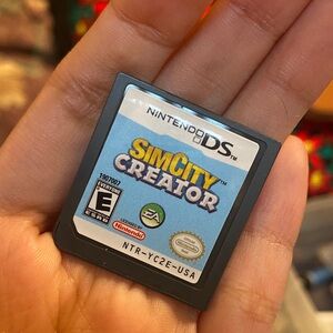 Nintendo DS SimCity Creator Game